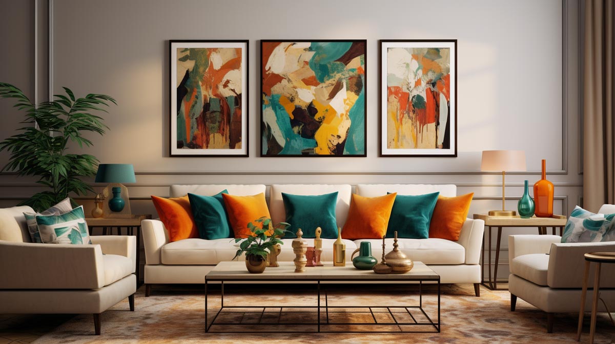 Quadros Decorativos: Como Transformar sua Sala | TrendHaus