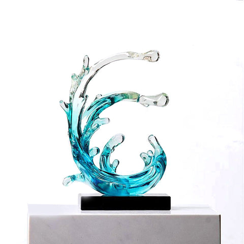 Escultura Decorativa Wave | TrendHaus - Decoração para Casa - Decora sala