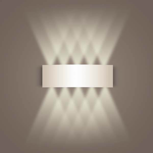 Luminária de Parede Arandela Aluminum Branca  10W | TrendHaus - Decoração para Casa
