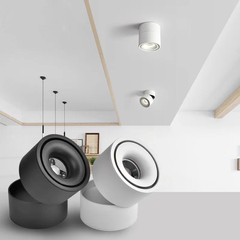 Luminárias Spot Orbit Preta e Branca | TrendHaus - Decoração para Casa