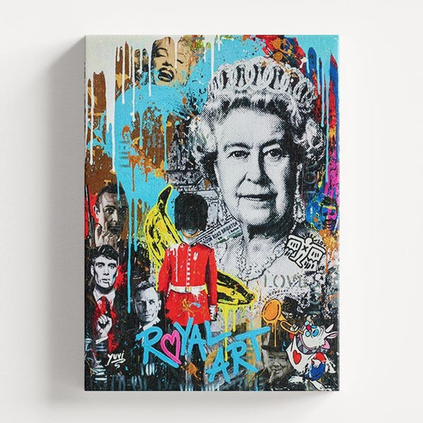 Quadro Decorativo Pop Art Queen | TrendHaus - Decoração para Casa