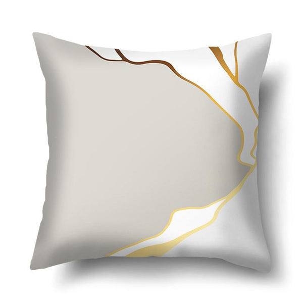 Capa de Almofada Blanc Marble - TrendHaus