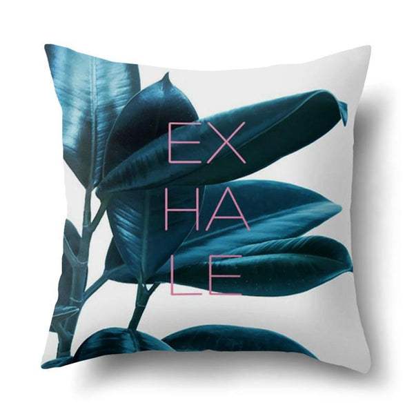 Capa de Almofada Blue Exhale - TrendHaus