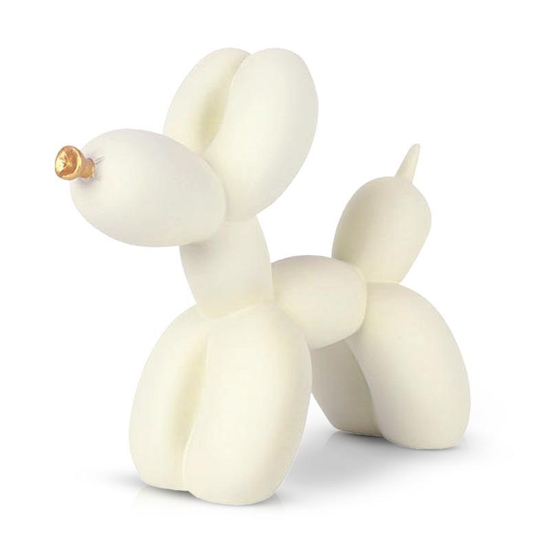 Esculturas Decorativas Dog Balloon Branco | TrendHaus Decoração para Casa