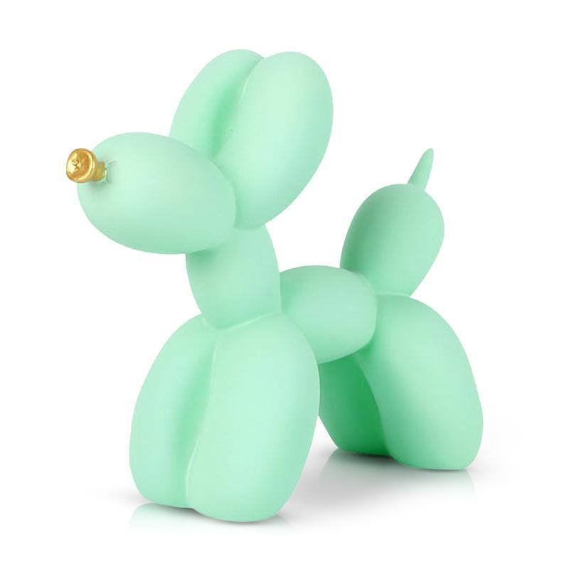 Esculturas Decorativas Dog Balloon Verde| TrendHaus Decoração para Casa