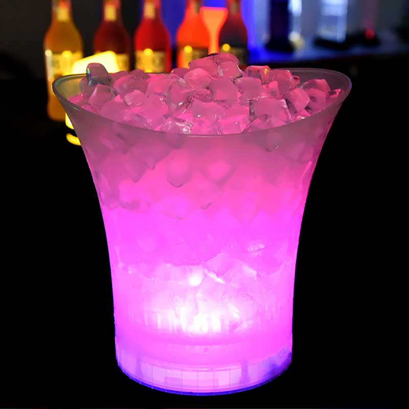 Balde de Gelo LED Party Pink 2 | TrendHaus - Decoração para Casa