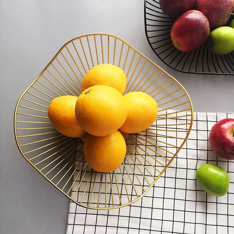 Fruteira de Mesa Wire Cestas de Frutas para Centro de Mesa | TrendHaus - Decoração para Casa