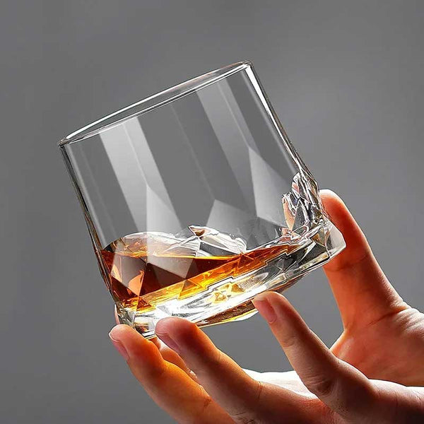 Jogo de Copos de Whisky Cristal Spin | TrendHaus - Decoração para Casa
