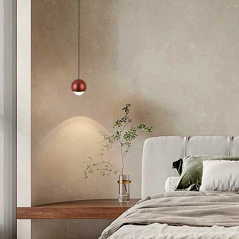 Luminária Pendente Sphere Decora Quarto | TrendHaus - Decoração para Casa