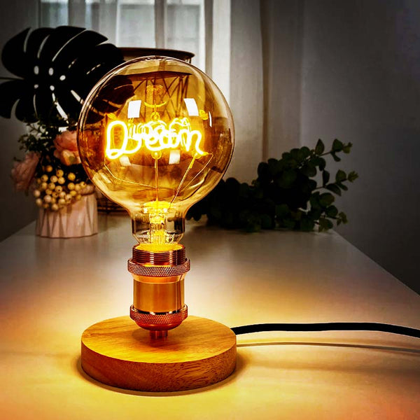 Luminária de Mesa Vintage Bulb Dream | TrendHaus - Decoração para Casa
