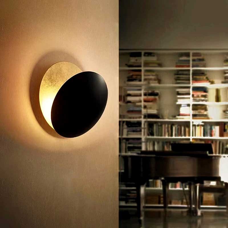 Luminária de Parede Arandela Eclipse para Corredor | TrendHaus - Decoração para Casa