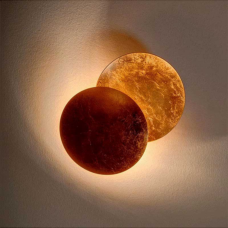 Luminária de Parede Arandela Eclipse - | TrendHaus para Quarto - Decoração para Casa