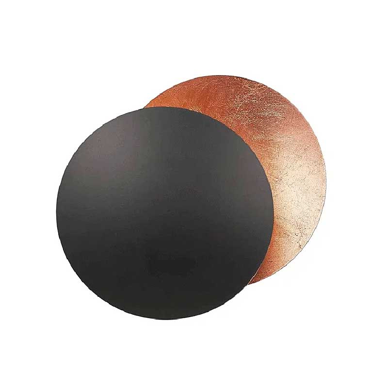 Luminária de Parede Arandela Eclipse Preto com Cobre | TrendHaus - Decoração para Casa