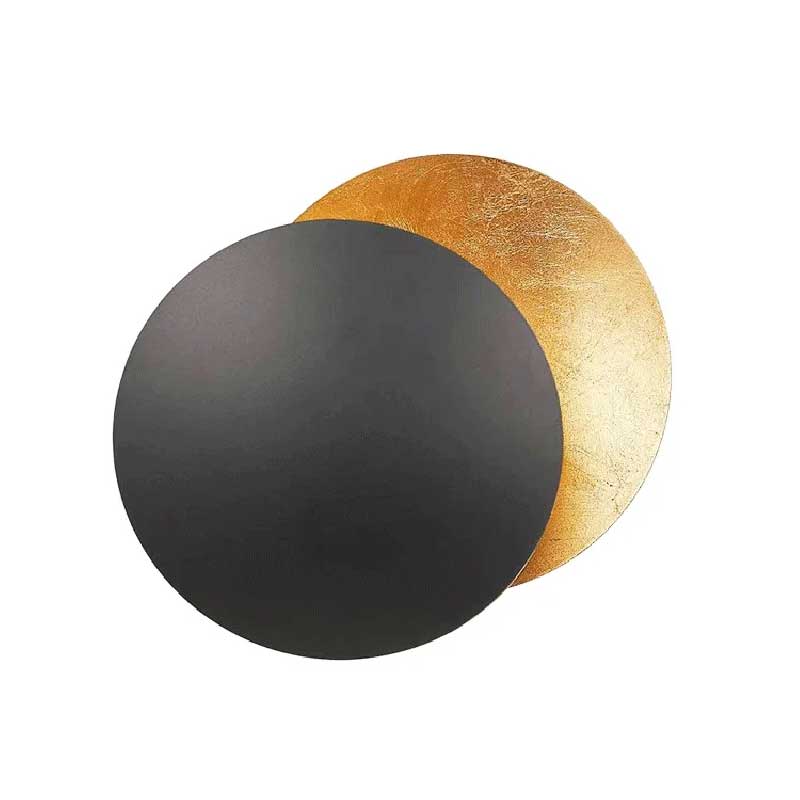 Luminária de Parede Arandela Eclipse Preto com Latão | TrendHaus - Decoração para Casa