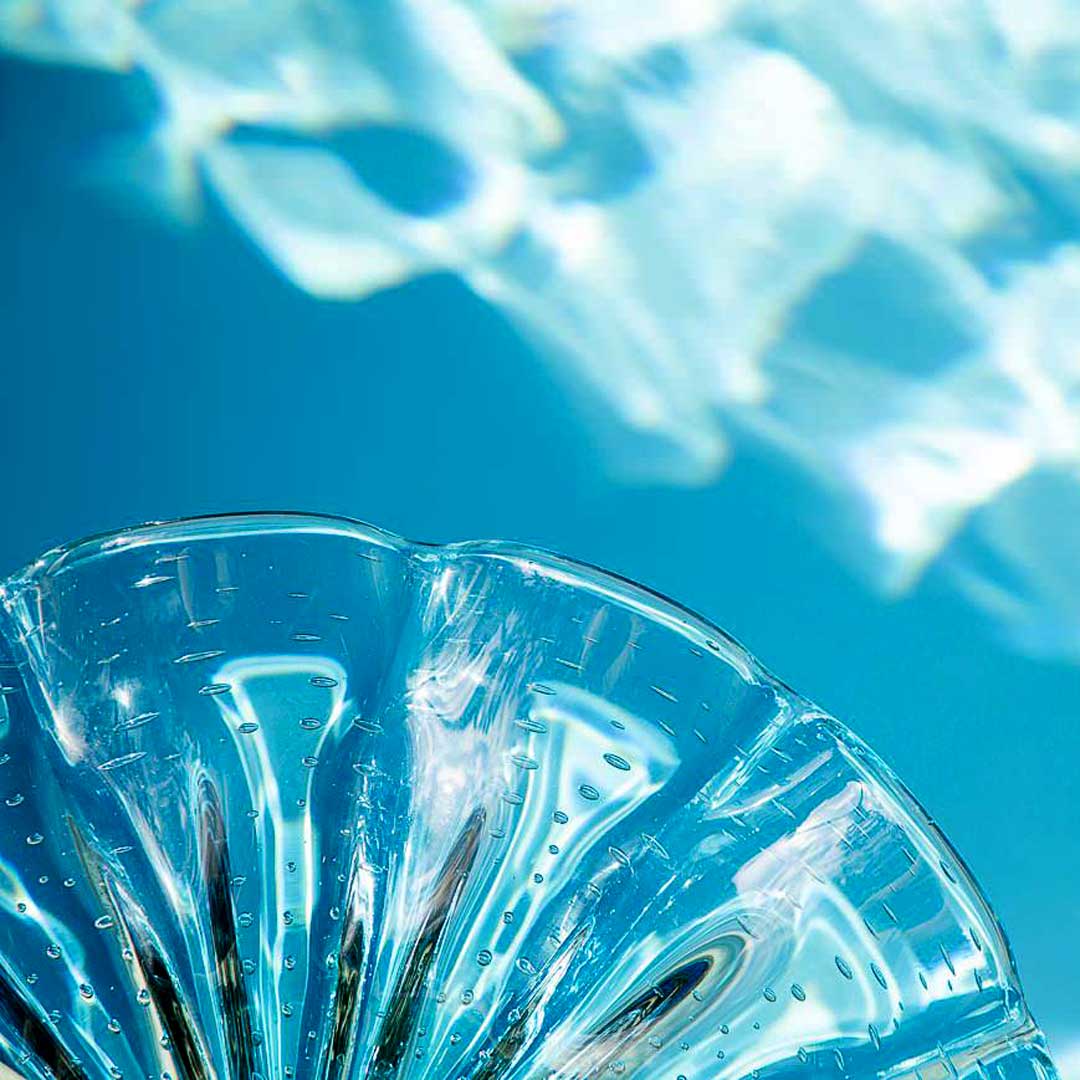 Murano Centro de Mesa Yara Aquamarine 7 | TrendHaus - Decoração para Casa