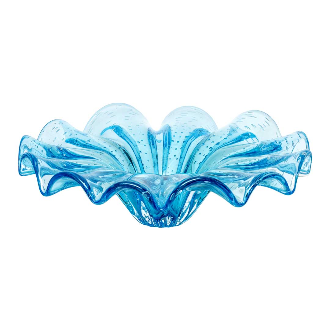 Murano Centro de Mesa Yara Aquamarine 3 | TrendHaus - Decoração para Casa