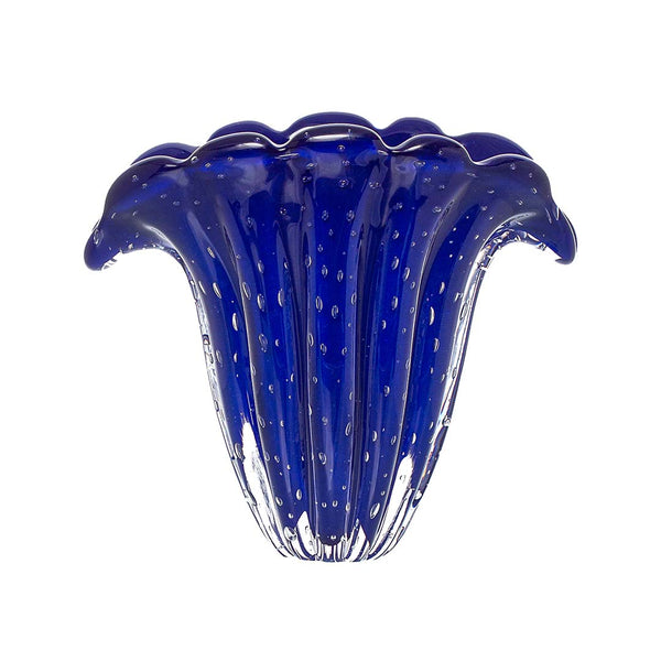Murano Vaso Decorativo Firenze Azul Escuro | TrendHaus - Decoração para Casa