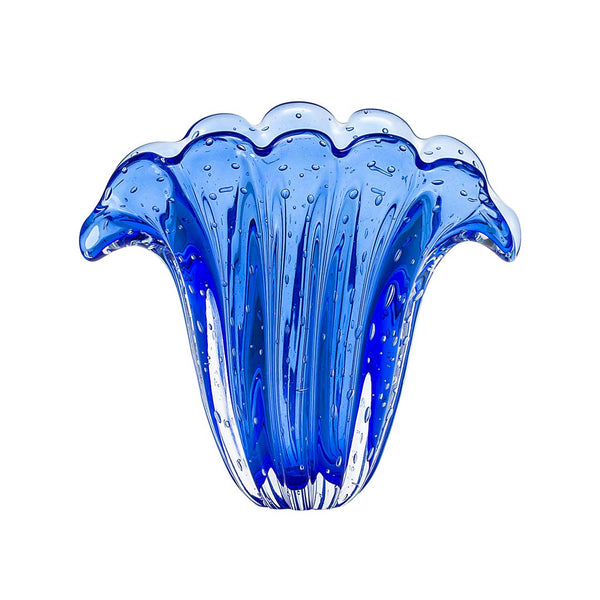 Murano Vaso Decorativo Firenze Azul Oxford | TrendHaus - Decoração para Casa