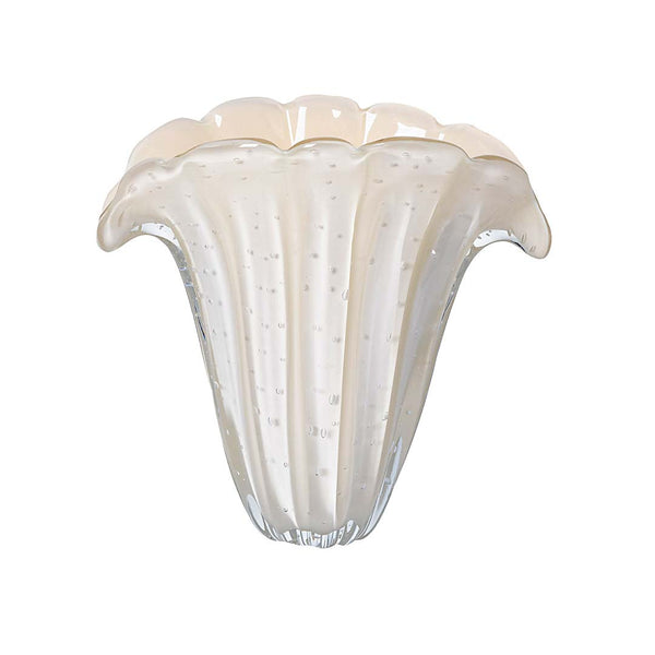 Murano Vaso Decorativo Firenze Marfim | TrendHaus - Decoração para Casa