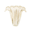 Murano Vaso Decorativo Firenze Transparente com Ouro 24K | TrendHaus - Decoração para Casa
