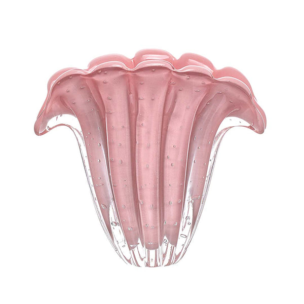 Murano Vaso Decorativo Firenze Rosa Candy | TrendHaus - Decoração para Casa
