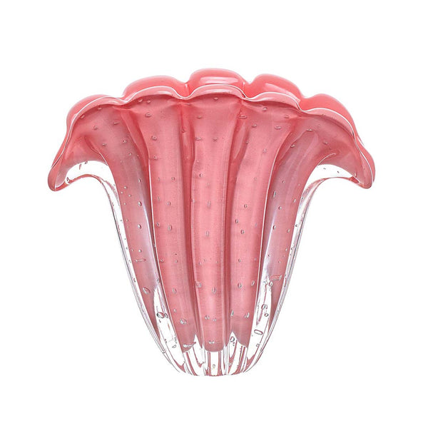 Murano Vaso Decorativo Firenze Rosa | TrendHaus - Decoração para Casa