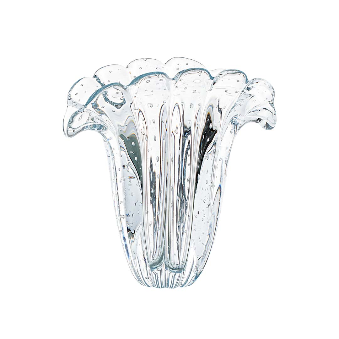 Murano Vaso Decorativo Firenze Transparente 2 | TrendHaus - Decoração para Casa