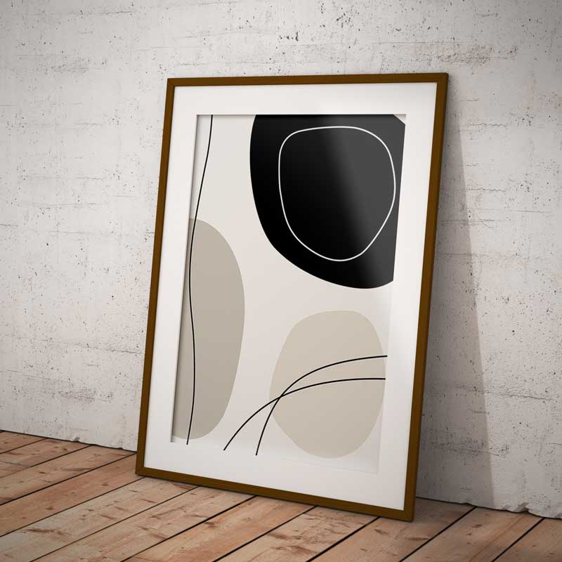 Quadro Decorativo Art Boho Abstrato B | TrendHaus - Decoração para Casa