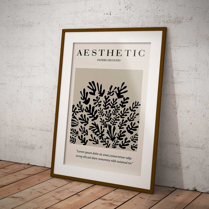 Quadro Decorativo Art Boho Aesthetic B | TrendHaus - Decoração para Casa