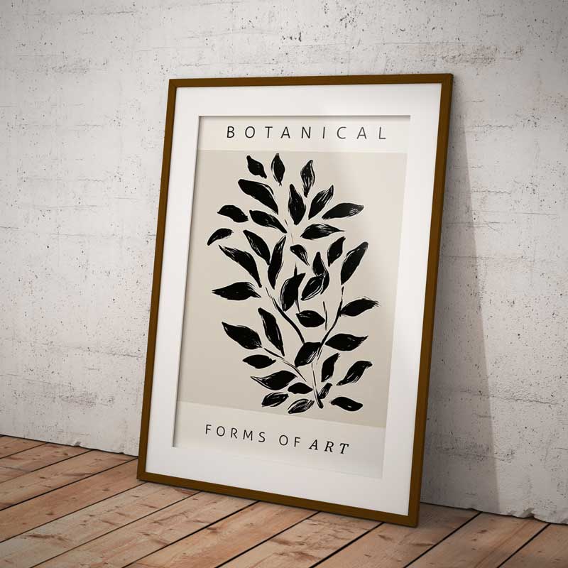 Quadro Decorativo Art Boho Botanical B | TrendHaus - Decoração para Casa