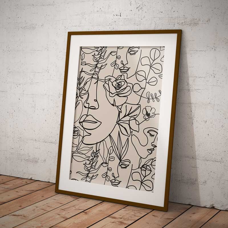 Quadro Decorativo Art Boho She B | TrendHaus - Decoração para Casa