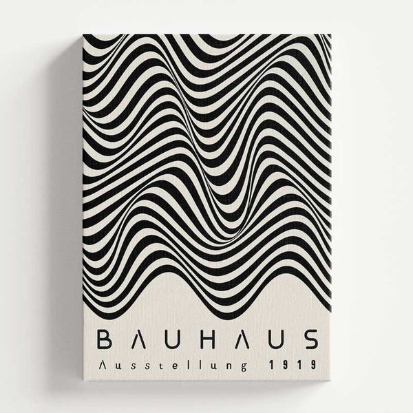 Quadro Decorativo Bauhaus Design Ondas – TrendHaus