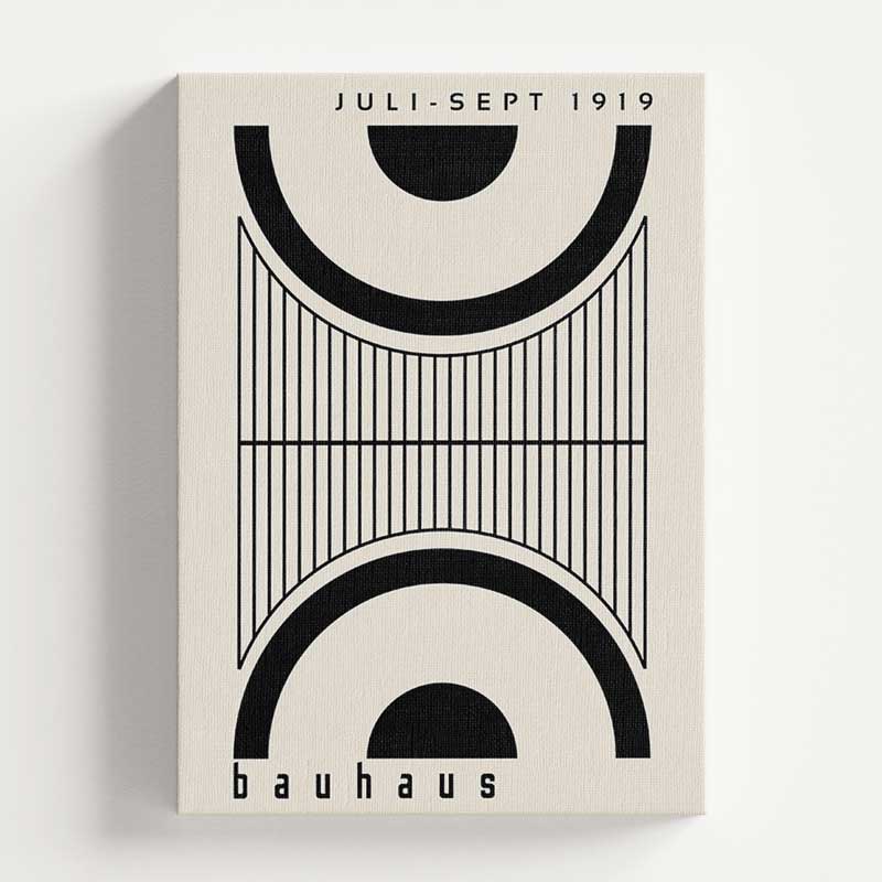 Quadro Decorativo Bauhaus Design Juli-Sept 1919 Mirror | TrendHaus Decoração para Casa