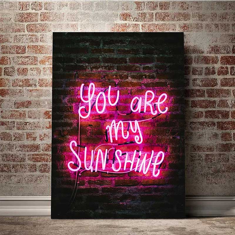 Quadro Decorativo You Are My Sunshine 2 | TrendHaus - Decoração para Casa