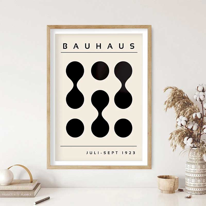 Quadro Decorativo Bauhaus Design Juli-Sept 1923 Organic | TrendHaus Decoração para Casa C