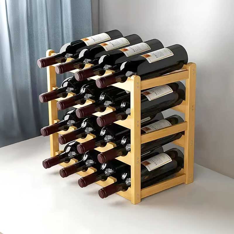 Suporte para Vinhos de Madeira Adega 7 | TrendHaus - Decoração para Casa