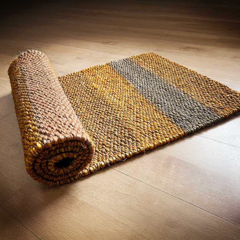 Tapete em Sisal Passadeira Terra Orgânico | TrendHaus - Decoração para Casa