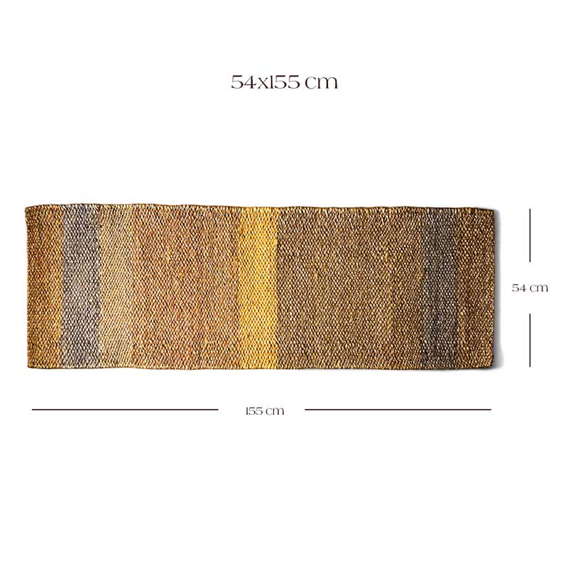 Tapete em Sisal Passadeira Terra Medidas | TrendHaus - Decoração para Casa