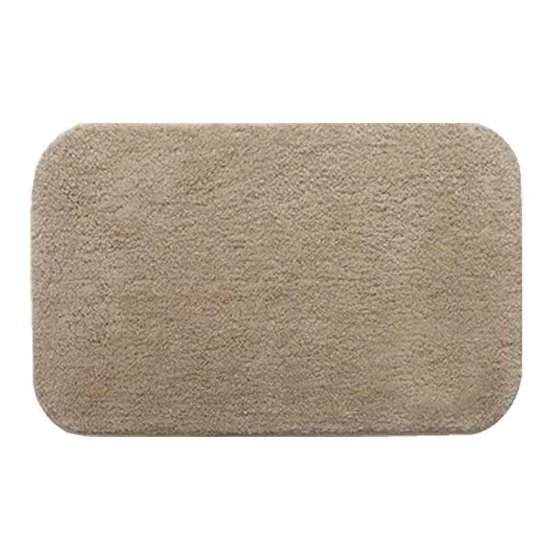 Tapete para Banheiro Antiderrapante Absorvente Plushy Caqui 1 | TrendHaus - Decoração para Casa