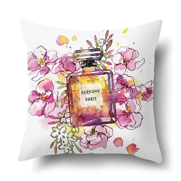 Capa de Almofada Perfume Flores - TrendHaus