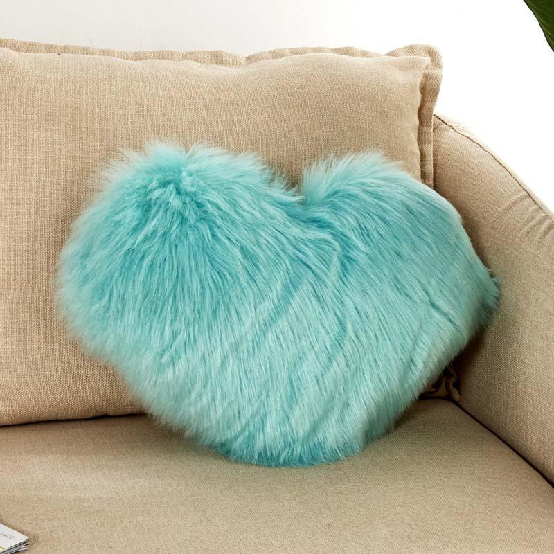 Capas de Almofadas Plush Heart - TrendHaus