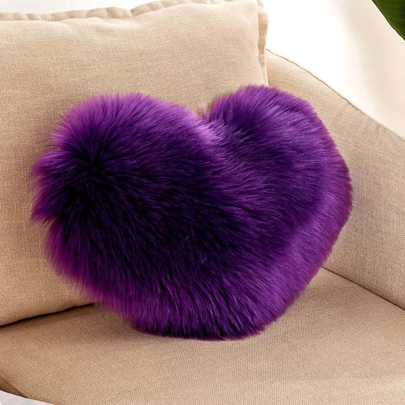 Capas de Almofadas Plush Heart - TrendHaus