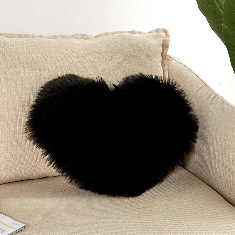 Capas de Almofadas Plush Heart - TrendHaus