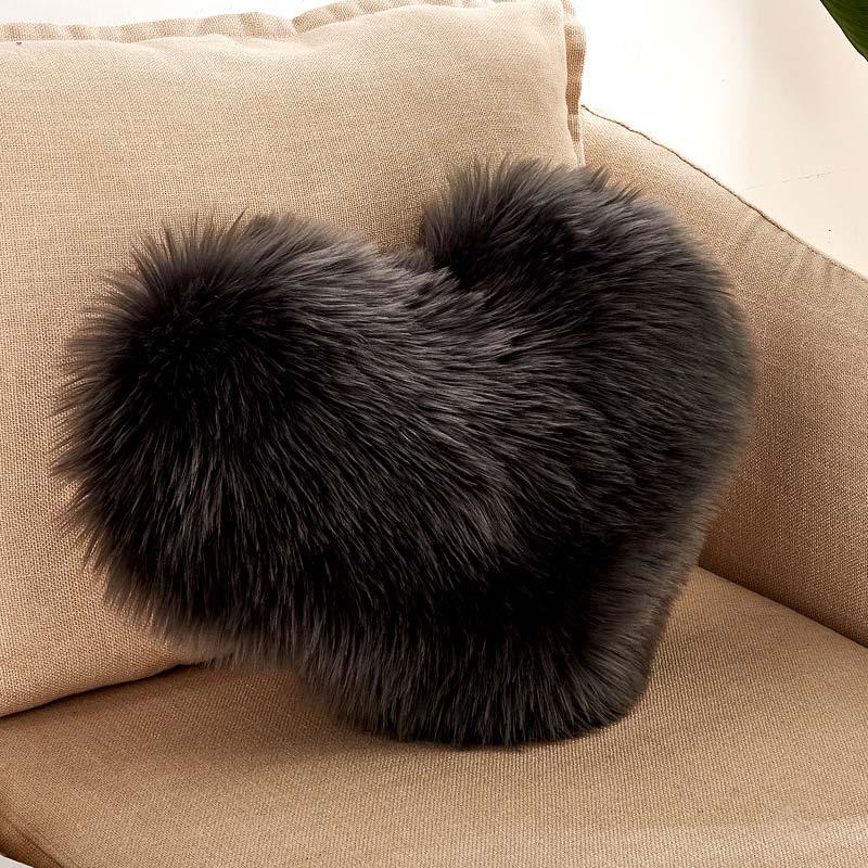 Capas de Almofadas Plush Heart - TrendHaus