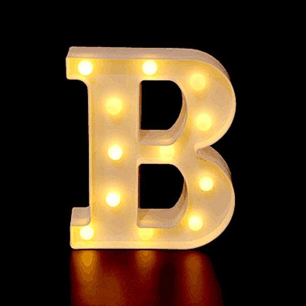 Luminária Letras Decorativas Decoram Sala | TrendHaus - Decoração para Casa B