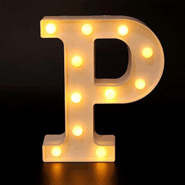 Luminária Letras Decorativas Decoram Sala | TrendHaus - Decoração para Casa P