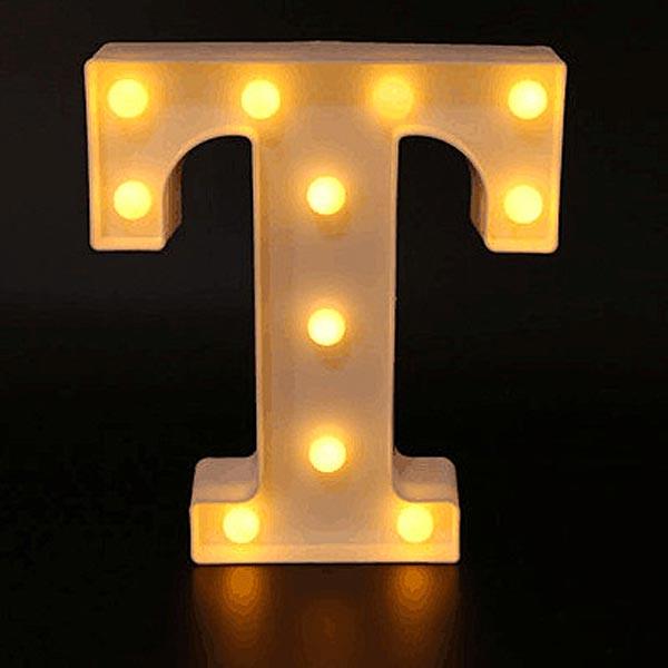 Luminária Letras Decorativas Decoram Sala | TrendHaus - Decoração para Casa T