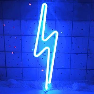 Luminária de Parede Neon Raio - LED | TrendHaus - Decoração para Casa Azul 2