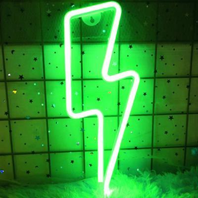 Luminária de Parede Neon Raio - LED | TrendHaus - Decoração para Casa Verde