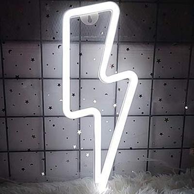 Luminária de Parede Neon Raio - LED | TrendHaus - Decoração para Casa Branco